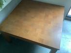 Vierkante bijzettafel / salontafel, Ophalen, Gebruikt, 50 tot 100 cm, Vierkant