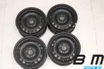 Org 15 inch stalen velgen VW Golf 5 / Touran 1K0601027AG, Auto-onderdelen, Banden en Velgen, Gebruikt, Velg(en)