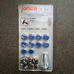 Jonco parelmoer blauw glans drukknopen, incl gereedschap, Ophalen of Verzenden, Nieuw, Knoop of Knopen