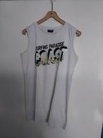 Tanktop mt 164 (surfing paradise coast) z.m.wit-zwart GEBR., Ophalen of Verzenden, Zo goed als nieuw, Shirt of Longsleeve, Jongen