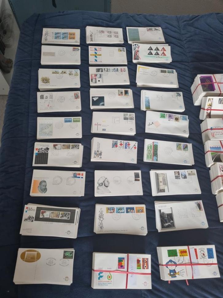 Collectie Eerste Dag Enveloppen (FDC's), Postzegels en Munten, Postzegels | Eerstedagenveloppen, Ophalen