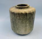 Pieter Groeneveldt aardwerk vaas groen grijs, Antiek en Kunst, Antiek | Keramiek en Aardewerk, Ophalen of Verzenden