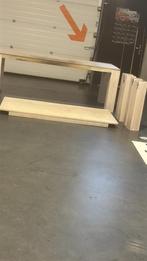 Massief eiken houten tafels, Huis en Inrichting, Ophalen, Gebruikt, 100 tot 150 cm, 200 cm of meer