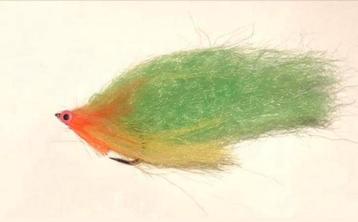 Te koop snoek / snoekbaars streamer #6 Firetiger beschikbaar voor biedingen