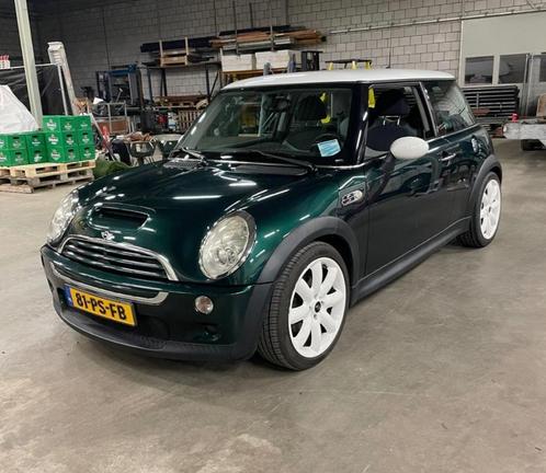 Mini 1.6 16V Cooper S 2004 Groen, Auto's, Mini, Particulier, Cooper S, Benzine, G, Hatchback, Handgeschakeld, Origineel Nederlands