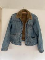Levis teddy spijkerjasje maat s, Ophalen of Verzenden, Gedragen, Blauw