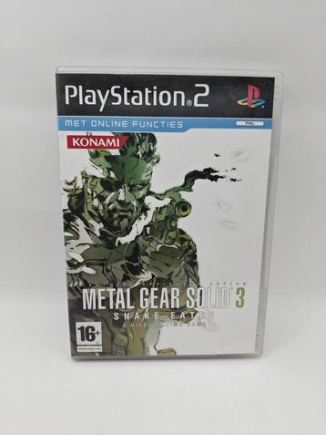 Metal Gear Solid 3 Snake Eater PS2 beschikbaar voor biedingen