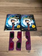 Coraline 3D met 3D brillen, Cd's en Dvd's, Alle leeftijden, Ophalen of Verzenden, Zo goed als nieuw
