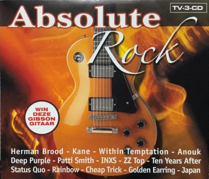 Absolute Rock - 3 cd's - Rock classics, Cd's en Dvd's, Cd's | Verzamelalbums, Zo goed als nieuw, Rock en Metal, Boxset, Ophalen of Verzenden