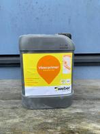 Weber Vloerprimer (nieuw 4 x 2.5 liter), Doe-het-zelf en Verbouw, Tegels, Overige materialen, Wandtegels, Nieuw, Minder dan 20 cm
