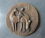 Unieke plaquette brons St Maarten Sint Martinus Elten, Antiek en Kunst, Ophalen of Verzenden