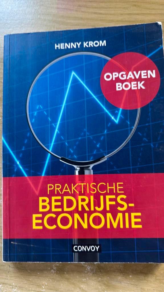 Henny Krom - Opgavenboek, Boeken, Economie, Management en Marketing, Zo goed als nieuw, Ophalen of Verzenden
