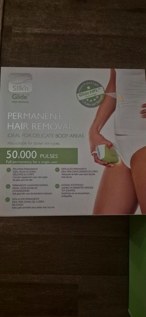 Silk'n Glide Permanente Haarverwijdering, Witgoed en Apparatuur, Persoonlijke-verzorgingsapparatuur, Nieuw, Scheren en Epileren