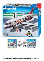 Playmobil Passagiersvliegtuig 4310, Ophalen of Verzenden, Gebruikt, Complete set