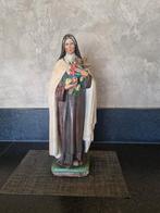 Heiligenbeeld dame met kruis en rozen, Antiek en Kunst, Ophalen