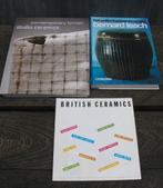 3X KUNST BOEK BRITSE KERAMIEK B.LEACH E.A., Ophalen of Verzenden, Gelezen, Bernard Leach e.a.