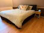 Swiss Sense Boxspring 180x200 + Cloudpillo Topper, Ophalen, Gebruikt, Zwart, Tweepersoons