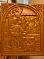 Houten Beeldhouwwerk Smid Ambacht, Ophalen