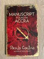 Manuscript found in Accra - Paulo Coelho, nieuw, Ophalen of Verzenden, Nieuw, Verhaal of Roman