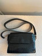 Zwarte schoudertas, Ophalen of Verzenden, Gebruikt, Zwart