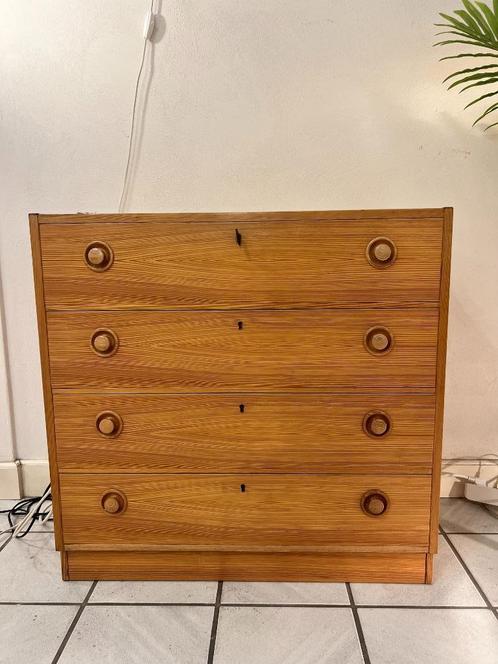 Vintage Ladenkastje, Royal Board Sweden, Zweden 1970's, Huis en Inrichting, Kasten | Ladekasten, Gebruikt, Minder dan 100 cm, 50 tot 100 cm