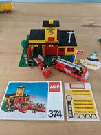 Lego 374 Brandweerstation, Ophalen of Verzenden, Zo goed als nieuw