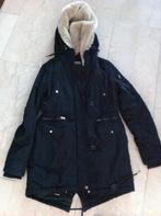 Winterjas met bont  muts zwart zwart Berska XS, Berska, Zwart, Ophalen of Verzenden, Zo goed als nieuw