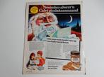 Sinterklaas met Calvé reclame + extra. van 1981., Ophalen of Verzenden, Gebruikt