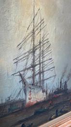 Wim Bos Schilderij - Olie op Doek, Antiek en Kunst, Kunst | Schilderijen | Klassiek, Ophalen