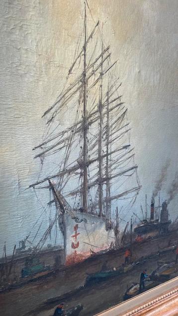 Wim Bos Schilderij - Olie op Doek beschikbaar voor biedingen