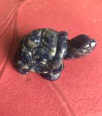 Blauwe sodaliet stenen schildpad, Ophalen