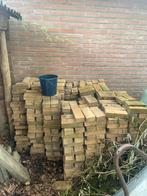 Gele/beige klinkers bakstenen +-5m2, Tuin en Terras, Ophalen, Gebruikt, Klinkers, 5 tot 10 m²