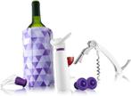 Wine Essentials Gift Set 6-delig |  Paars – wit | Vacu Vin, Ophalen of Verzenden, Nieuw, Overige gebieden, Overige typen