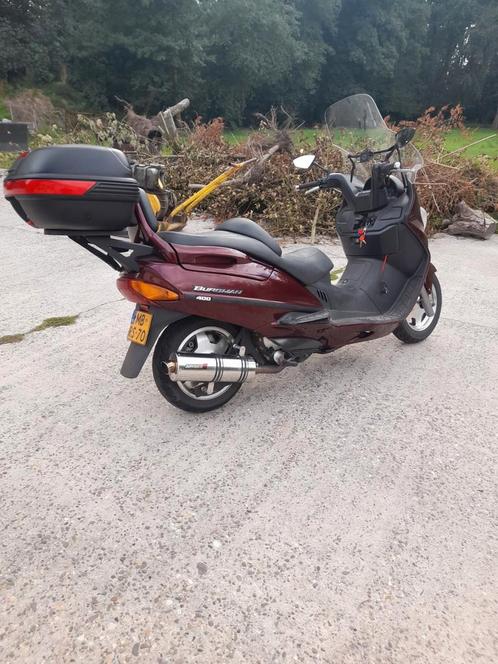 Suzuki burgman motorscooter., Motoren, Motoren | Suzuki, Particulier, Scooter, 4 cilinders, ABS, Cardan-aandrijving, LED Verlichting