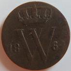 Halve cent 1864, Verzenden, Koning Willem III, Overige waardes, Losse munt