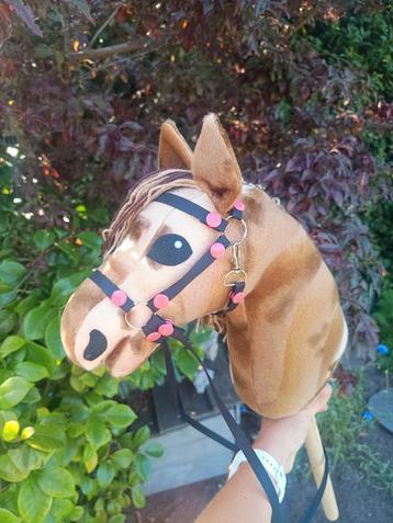 Hobbyhorse gevlekt met bruine manen beschikbaar voor biedingen