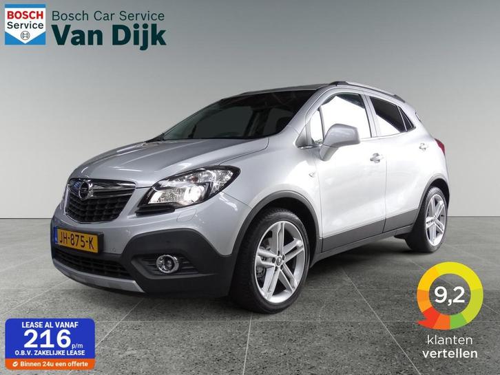 Opel Mokka 1.4 T Innovation Leder/ Schuifdak/ Xenon/ Camera, Auto's, Opel, Bedrijf, Te koop, Mokka, ABS, Airbags, Airconditioning