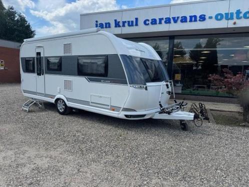 Hobby De Luxe Edition 495 UL, Caravans en Kamperen, Caravans, Bedrijf, tot en met 4, 1250 - 1500 kg, Rondzit, Hobby, 2 aparte bedden