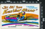 Sticker: Jet Ski Team Yves van Heers - Vilvoorde, Ophalen of Verzenden, Zo goed als nieuw, Sport