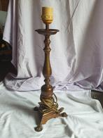 Antieke Tafellamp met Klauwpoten, Ophalen of Verzenden, Gebruikt