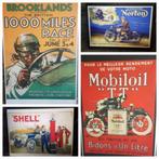 Canvas motor / auto vintage afbeeldingen Citröen Coca Cola, Ophalen of Verzenden