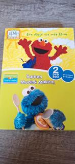 Sesamstraat Elmo's Wereld - Samen Muziek Maken! DVD, Cd's en Dvd's, Alle leeftijden, Boxset, Ophalen of Verzenden, Zo goed als nieuw