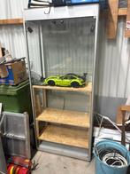 Mooie vitrine kast, Ophalen, 50 tot 100 cm, 150 tot 200 cm, 25 tot 50 cm