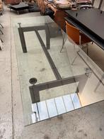 LC6 Le Corbusier Eettafel Glas, Huis en Inrichting, Tafels | Eettafels, 150 tot 200 cm, 200 cm of meer, Ophalen of Verzenden, Vijf personen of meer