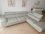 Lederen Loungebank Morris, Huis en Inrichting, Banken | Bankstellen, Ophalen, Gebruikt, 100 tot 125 cm, Hoekbank