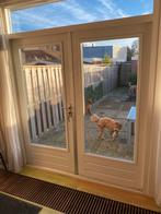 Buitendeur, Gebruikt, Deurkozijn, Hout, Ophalen