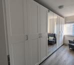 Ikea Grimo 6 deuren €150 229x50 cm wit incl greep + doos, Huis en Inrichting, Ophalen, 200 cm of meer, 50 tot 100 cm, Zo goed als nieuw