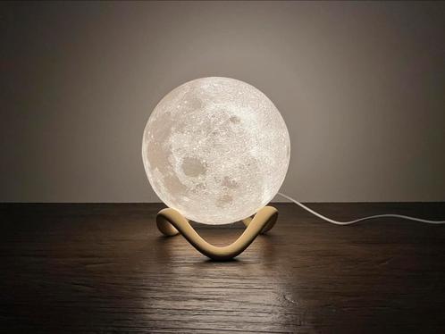 Perfect cadeau - maanlamp, Huis en Inrichting, Lampen | Tafellampen, Nieuw, Minder dan 50 cm, Ophalen of Verzenden