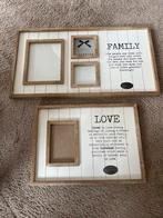 2 Riverdale fotolijsten - Family & Love, Ophalen, Zo goed als nieuw