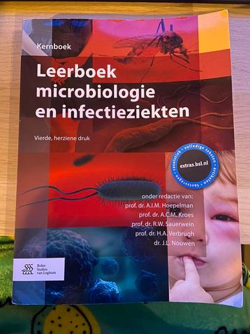 Leerboek microbiologie en infectieziekten beschikbaar voor biedingen